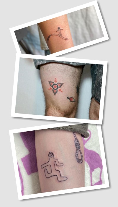 стиль татуювання хендпоук 