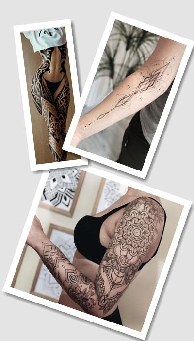 кому підійде тату візерунки