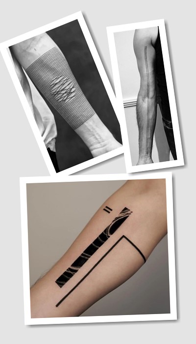 татуювання линии