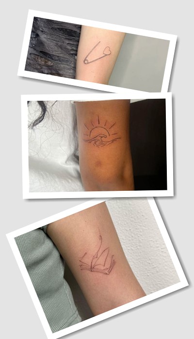 особливості тату Легкі