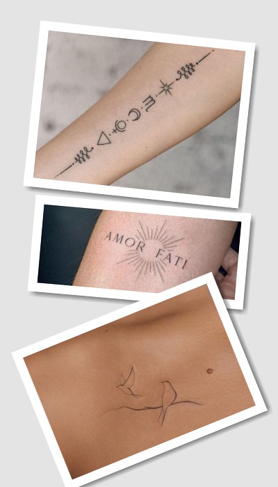 особливості татуювань Легкі