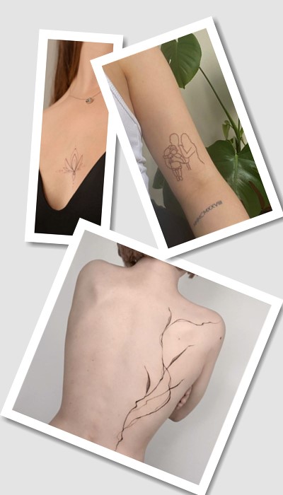 ідеї татуювання Легкі