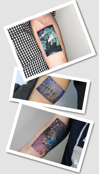 особливості тату Художні