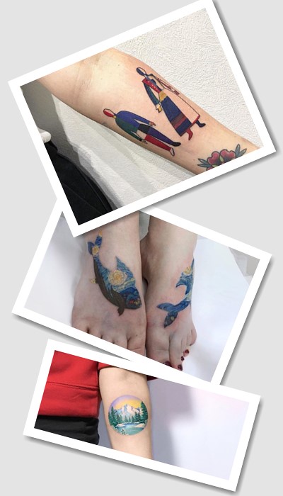 кому підійде тату Художні