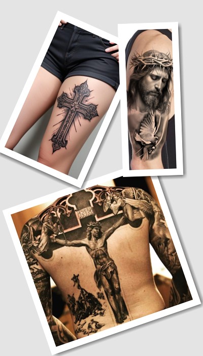 стиль тату Релігійні