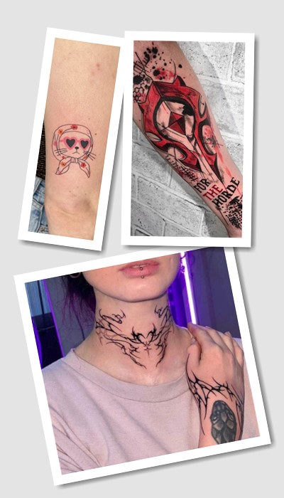 стиль татуювання Для підлітків