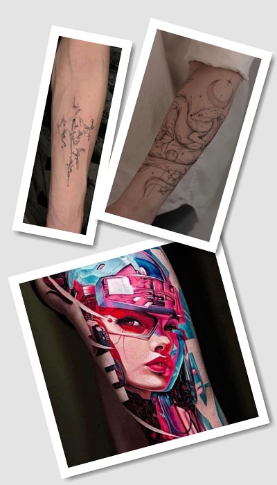 особливості тату Популярні