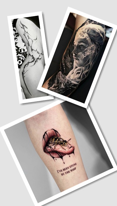 стиль тату Топ