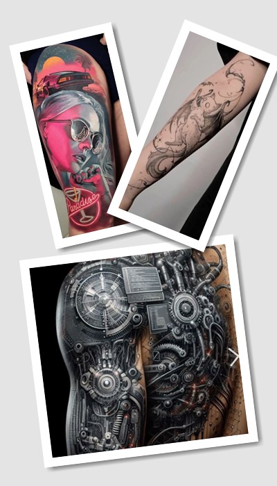 стиль татуювання Сучасні