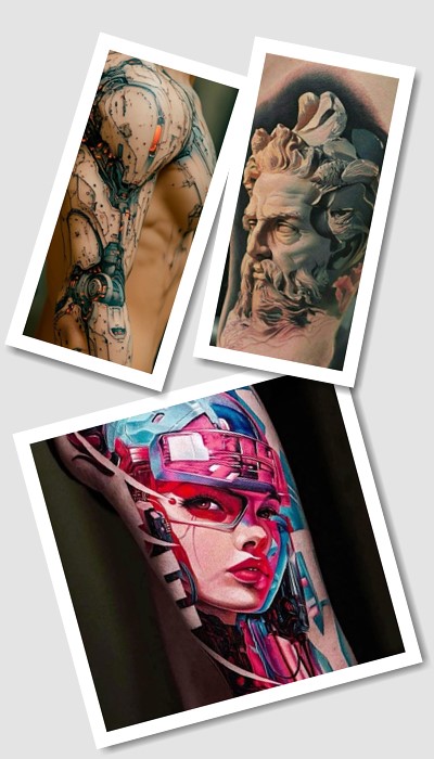 стиль тату Оригінальні