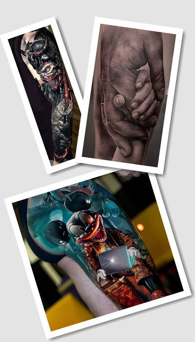 особливості тату Оригінальні