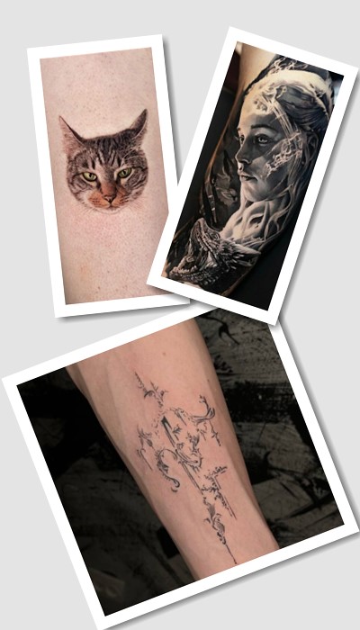 особливості тату Ексклюзивні