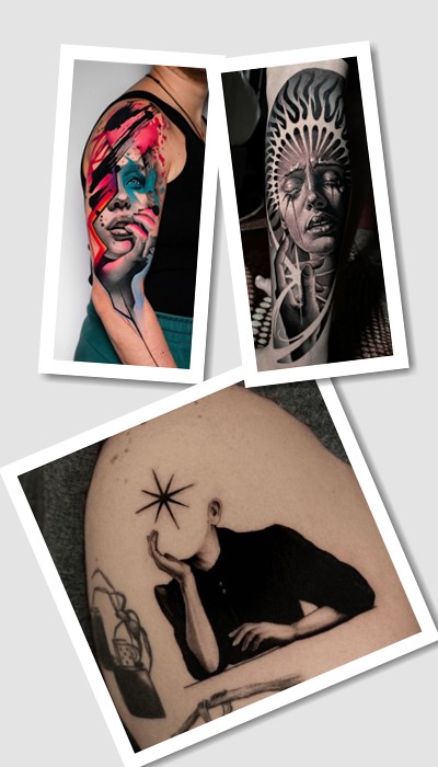 стиль тату Незвичні