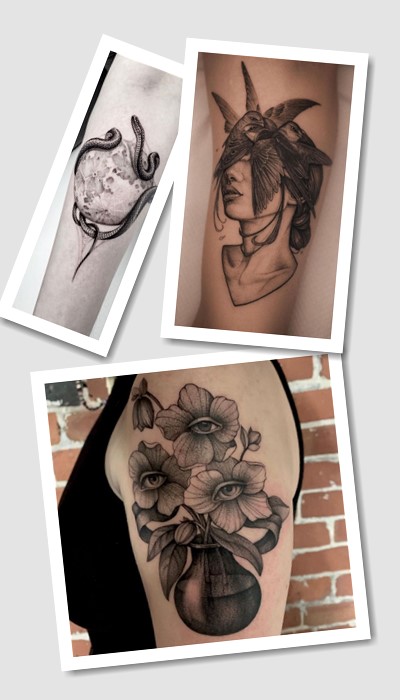 стиль татуювання Незвичні