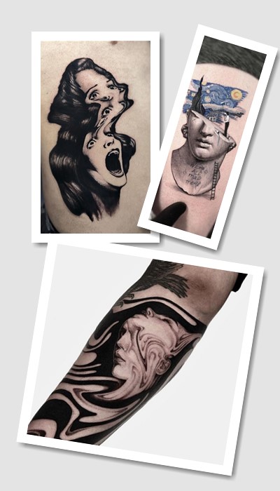 особливості тату Незвичні