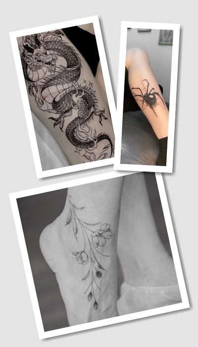 ідеї тату на нозі