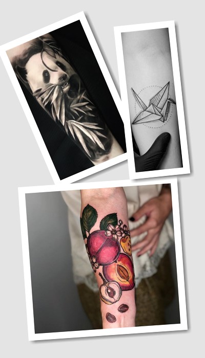 кращі ідеї тату на внутрішній стороні руки