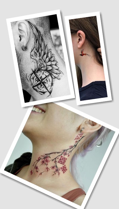 кому підійде тату на шиї