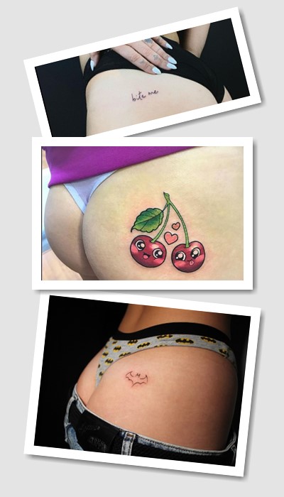 стиль тату на попі