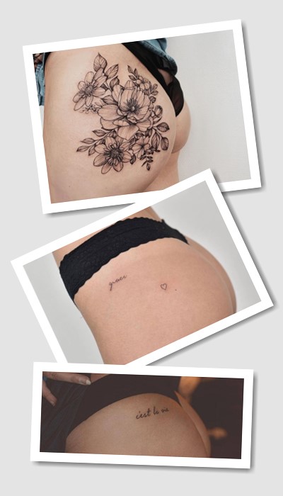 стиль татуювання на попі 