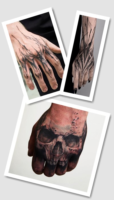 тату на кисті