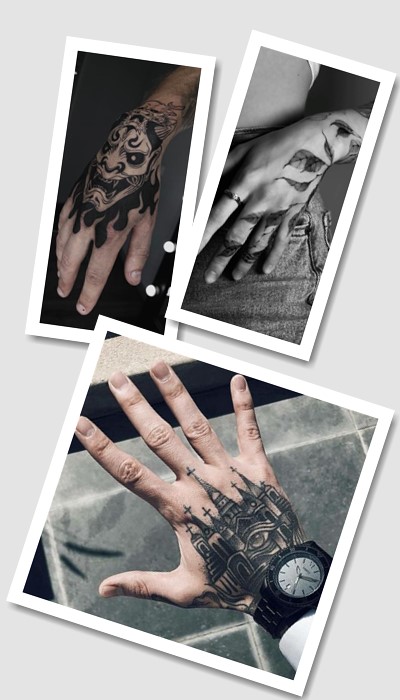 стиль тату на кисті