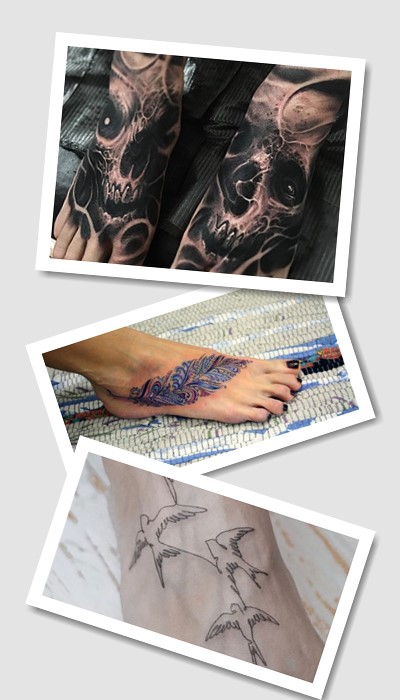 татуювання на стопі