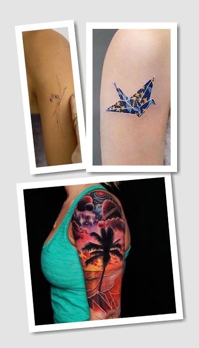 татуювання на плечі жіночі у Києві
