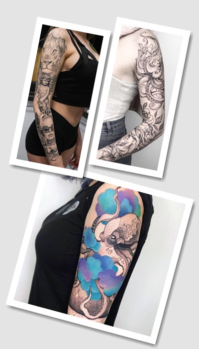 тату на руці жіночі