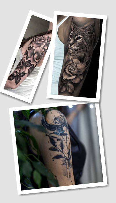 стиль тату на руці жіночі