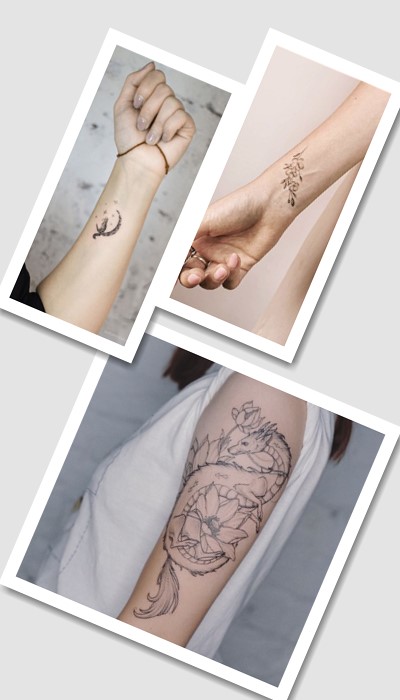 кому підійде татуювання на руці жіночі