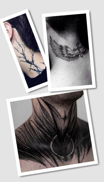 особливості тату на шиї чоловічі