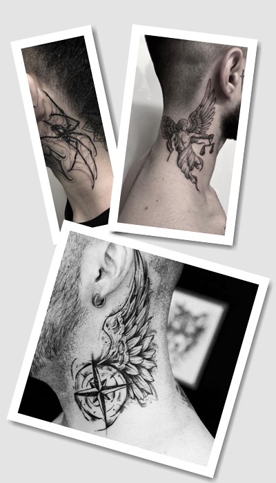 кому підійде татуювання на шиї чоловічі