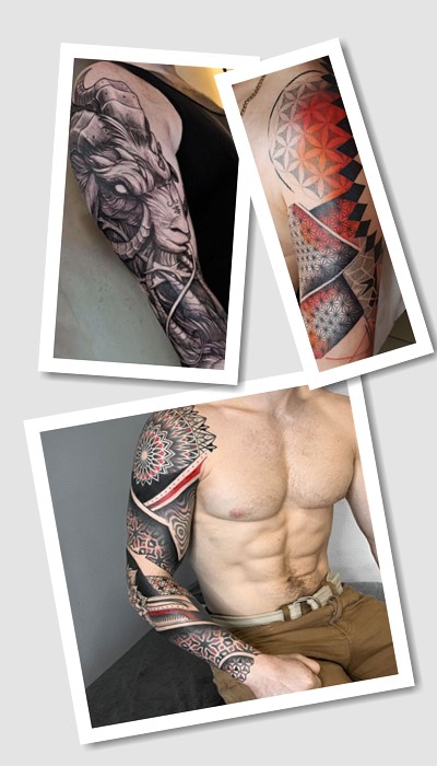 татуювання на плечі чоловічі у Києві