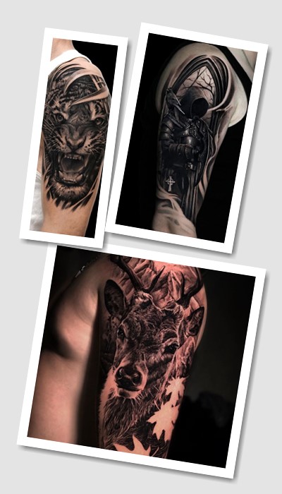 татуювання на плечі чоловічі