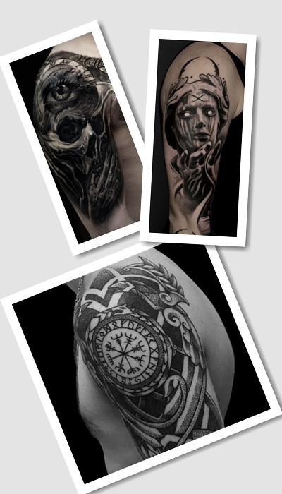 особливості тату на плечі чоловічі