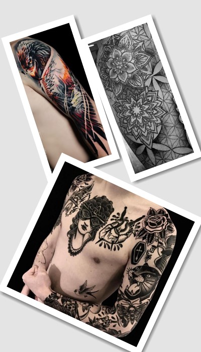 кому підійде тату на плечі чоловічі