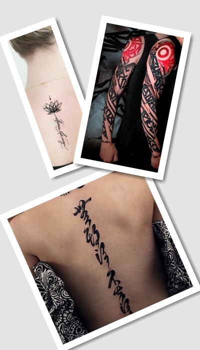 кому підійде тату шрифти написи