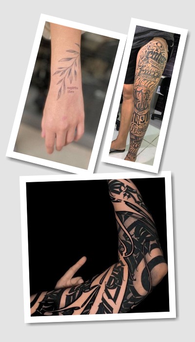 татуювання ідеї написів у Києві