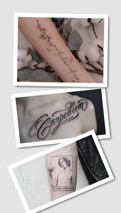 особливості татуювань ідеї написів