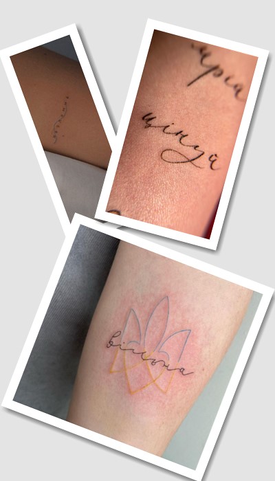 особливості татуювань написи українською