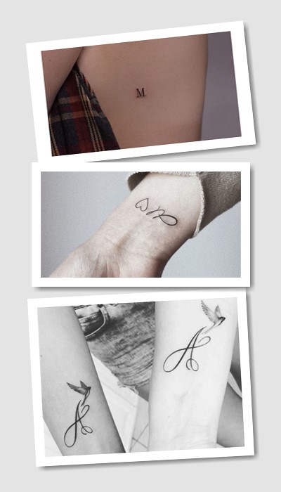 кому підійде татуювання літери