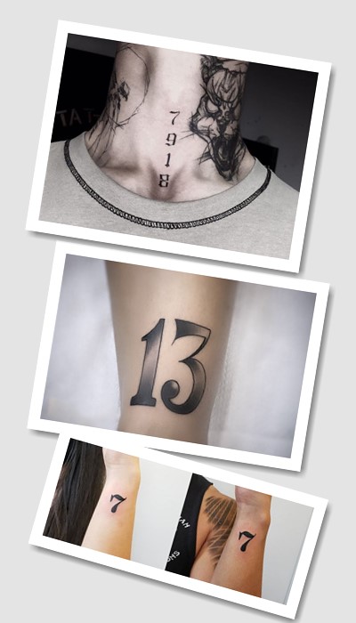 тату цифри