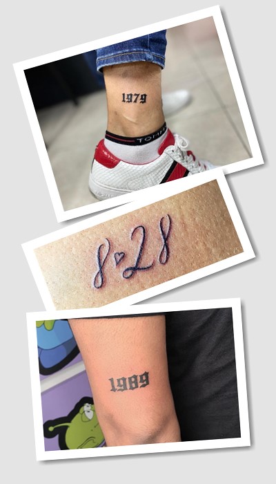 особливості татуювань цифри