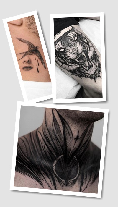 особливості тату Для хлопців