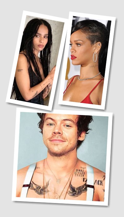 кому підійде тату Знаменитостей