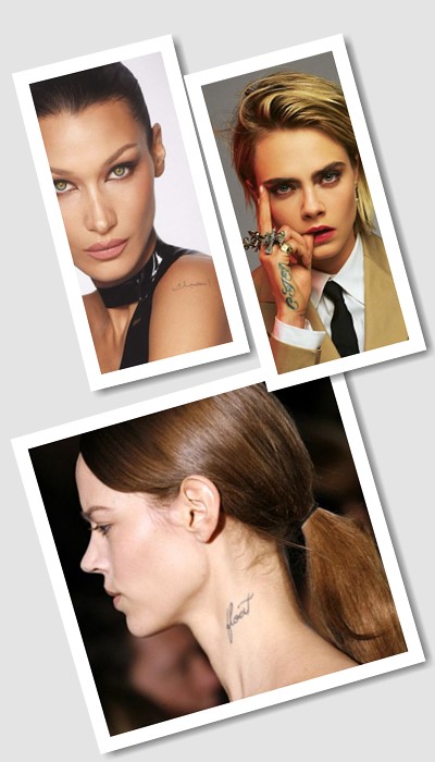 тату моделей