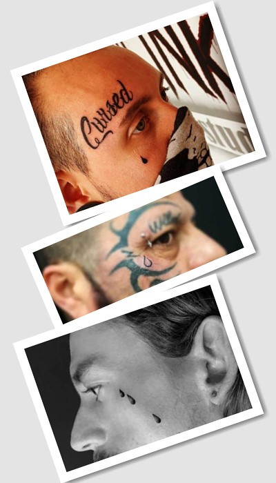 особливості татуювань Сльоза під оком