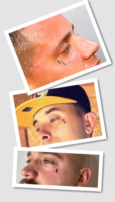 кому підійде тату Сльоза під оком