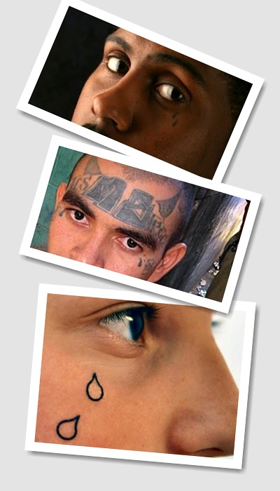 кому підійде татуювання Сльоза під оком